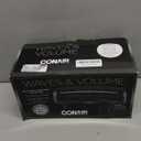 Conair Hot Rollers for Long, Medium & Short Hair, 12 Jumbo 1 " Heated Hair Rollers with Clips, Hot Curlers for Women, Volume & Curls, Black