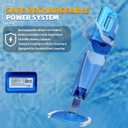 Cordless Pool Vacuum Powerful Suction, Handheld Pool Vacuum Full for Inground Pools