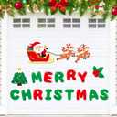 Christmas Garage Door Magnets, Christmas Garage Door Decorations Holiday Refrigerator Fridge Kitchen Decor Garage Door Christmas Decorations
