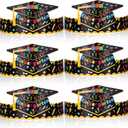 60 Pcs Preschool Paper Graduation Crown for Kids Graduation Caps Hats for Students Grad Decorations