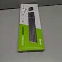 seenda Bluetooth Keyboard and Mouse Combo for Mac, SKM64-2 Rechargeable Slim Wireless Keyboard Mouse Compact, 3 Multi-Device Connection, Compatible for Mac, MacBook Pro/Air, iPad, iPhone, Black Gray