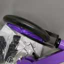 Kick Scooter for Ages 6+, Kids, Teens & Adults. Foldable Lightweight Scooter with 8 Inch Big Wheels, Cup Holder, Carry Strap, Max Load 240 LBS, 3 Adjustable Levels, Gift for Childs, Purple