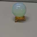 Amazing Gemstone Opalite Crystal Ball with Stand - 2" Inches Crystal Sphere Meditation Balls for Witchcraft and Decorative Balls