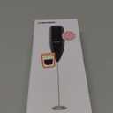 Chefman Handheld Electric Milk Frother Create Foam for Coffee, Cappuccinos, & Lattes, Mix Matcha & Protein Powder, Cordless & Compact, Stainless Steel Wand, Battery Operated