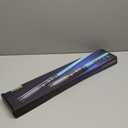 Dueling Light Saber FX Lightsaber 2 Pack Rechargeable 24 Colors 6 Modes Sounds 2-in-1 Detachable Light Saber Toy for Kids and Adults Cosplay Swords Dress Up Parties Christmas Halloween Present (Silver Vertical)