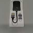 Wireless Carplay Adapter, 2025 Upgrade Converts Wired to Wireless Adapter for iPhone, Auto Connect Dongle for Apple Car Play, Bluetooth No Delay Control for Cars from 2016 and iOS 10+, Black