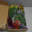 Yastouay 18 Bundles Artificial Flowers for Outdoors Decoration, Outdoor Artificial Flowers UV Resistant Fake Flowers Greenery Shrubs Plants for Front Porch Window Box Hanging Garden Home (Multi Color)