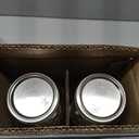 Ball Wide Mouth Glass Mason Jars with Lids and Bands, Used for Canning, Pickling, Juice, Jam, Jelly, Half Gallon Size 64 Ounce (Pack of 2)