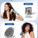 Hair Dryer, 160000 RPM High-Speed Ionic Blow Dryer with Magnetic Diffuser, Fast-Drying Hair Dryer for Women, 500M Negative Ions Frizz Control, Low-Noise Hairdryer for Home & Salon
