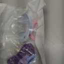 NUK Comfy Orthodontic Pacifiers, Purple Assorted, 18-36 Months, 2 Count, Soft & Durable Design for Baby Comfort