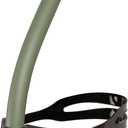 Arena Unisex Swim Snorkel III for Adults, Lap Swimming and Training Snorkel (One Size, Sage/Black)