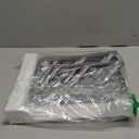 IEEK Baby Bottle Drying Rack, Large Vertical Drying Tower Bottle Rack Holder Space Saving Standing Drying Rack for Countertop-Holds 12 Baby Bottles and Cup, Detachable Travel Bottle Rack, Grey and White