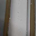 White Floating Shelves for Wall Decor, Wall Mounted Wood Storage Shelf for Bedroom, Living Room, Bathroom, Kitchen, Nursery, Display Picture Ledge Shelf with Lip Set of 2-14 Inches, White (13.6in)