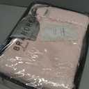 HORIMOTE HOME 100% Cotton Quilt Set Queen Size, Light Pink Pre-Washed 3-Piece Bedspread Coverlet Set, Cozy Lightweight Stitching Bedding Cover with 2 Shams in Geometric Pattern for All Season