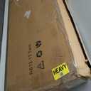 12 Inch Twin Bed Frames with Upholstered Headboard and Metal Footboard, No Box Spring Needed, Heavy Duty Twin Metal Mattress Foundation, Noise Free, Easy Assembly