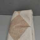 Beeiva Checkered Print Washable Runners for Hallways 2x4, Ultra Thin Beige Small Rugs for Entryway Low Pile Non Slip Bathroom Rug, Modern Geometric Decor Neutral Throw Rug for Kitchen Laundry Bedroom