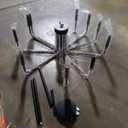 Lynnoland Black 10-Light Chandelier, Farmhouse Chandeliers for Dining Room Lighting Fixtures Hanging, Vintage Candle Pendant Light Fixtures Chandelier for Bedroom, Foyer and Living Room