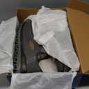 Skechers Men's Glide-Step Noxus Hands Free Slip-in Shoes (9, Charcoal/Orange)