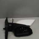 Left Driver Side Door Mirror For 2016-2021 HONDA CIVIC LX SE Sport with Power Mirror Manual Folding Non-Heat Match to Taffeta White Replace 76258-TBA-A02ZA HO1320283(3 Pins)