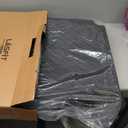 LASFIT Floor Mats for Ford F250 F350 F450 2017-2026 Crew Cab Front Bucket Seat | Rear W/Fold-Flat Storage Carpet Floor Super Duty All Weather Protector TPE Car Floor Liner, 1st & 2nd Row, 3pcs Black