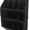 ABOOFAN 12Grid Door Hanging Shoe Rack with Storage Organizer for Narrow Doors Closet Shoe Holder for Entryway Laundry Room
