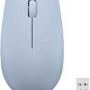 Lenovo 300 Wireless Compact Mouse 2.4 GHz Cordless Computer Mouse for PC & Laptop with Windows Ambidextrous Design Optical Sensor 1000 DPI 12-Month Battery Life USB Nano Receiver, Black