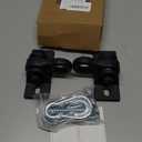 Heavy Duty Black Swing Hangers Screws Bolts Included Over 5000 lb Capacity Playground Porch Yoga Seat Trapeze Wooden Sets Indoor Outdoor 2 Pack