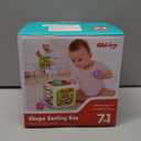 Montessori Toys for Toddler Girls Boys, Baby Sorter Learning Sensory Activity Cube, Toddler Girl Boy Birthday Gifts, Baby Toys 18+ Months