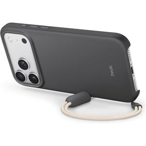 Beats iPhone 17 Pro Max Kickstand Case with MagSafe & Camera Control, Built in Stand & Lanyard, Matte Finish with Microfiber Lining  Granite Gray