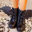 2 x DXYSQRX Shoe Wings Bat Shoe Wings Bat Wings for Boots Skates Sneakers Canvas Roller Shoes(Glitter Black) (Black)