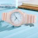 Women's Sport Waterproof Nurse Minimalist Simple Analog Watch - Casual Ladies Watch in Rose Gold Pink