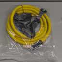 Tellegloww 515P to 1450R EV Charger Adapter Cord Compatible with Nema, 110V 15A 3 Prong Male to 4 Prong 50A Female Power Cord with Handle for EV Level 1 Charging, STW 10 AWG/3C, ETL Listed, 10ft