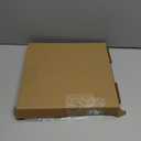 Digital Wall Clock Battery Operated, Large Display with Temperature, Date, Day of The Week, Seconds, Round Wall Mount Digital Clock - Aluminum Metal Dial