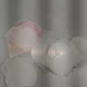 30 Pcs Blank Acrylic Heart Ornament Bulk, Valentine's Day Clear Plexiglass Hanging Decorations Transparent Pendent with Hole, Heart Acrylic Discs for Keychain Craft DIY Gift Tags Wedding (3in)