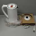 PARIS RHNE Electric Kettle Temperature Control, 1.7L Electric Tea Kettle Water Boiler, 4H Keep Warm with 6 Presets, LED Screen Electric Kettles for Boiling Water, Boil-Dry Protection, BPA Free (1.8 Quarts, White)