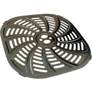 6QT Air Fryer Crisper Tray Plate for Gourmia GAF616 Air Fryers, Premium Double Layer Nonstick Coating Air Fryer Grill Plate Pan Rack Grate Shelf for 6QT Gourmia Air Fryer, Dishwasher Safe