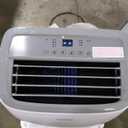 BLACK+DECKER Portable Air Conditioner, 8,000 BTU (3,950 BTU SACC) for Rooms up to 400 Sq. Ft., Portable AC with Follow Me Remote Control and Window Kit, BPACT08WT, White