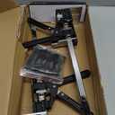 RENYINDA Labor-Saving Arm Jack Multifunctional Construction Jacks, Furniture JacksLift Height 9 inches 400lb Load-Bearing for Installing Windows and Doors, Lifting Furniture, Woodworking Tools (black)