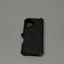 TUTUKII for iPhone 17 Case with Belt Clip Holster, Anti-Shock, Anti-Slip, Compatible with MagSafe, 3-Layer Drop Protection, Heavy Duty Magnetic Phone Case Cover 17 6.3", Black
