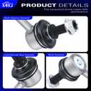Zinc Nickel Alloy-Stabilizer Sway Bar Links for 2003-2015 Subaru Forester Impreza Legacy Outback K750049 set of 2