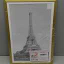 upsimples 12x18 Picture Frame, Display Pictures 11x17 with Mat or 12 x 18 Without, Wall Hanging Poster Frames, Gold, 1 Pack