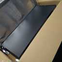 Stainless Steel Shower Niche 8 x 36 Inch,Matte Black 3-Tier Niche for Shower Wall,No Tile Needed Recessed Built-in Nich de Douche Waterproof