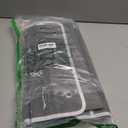 JARLINK Over The Door Organizer Storage, 5 Shelf Hanging Door Organizer with 5 Large Capacity Pockets, Anti Tilt 44 lb Load Behind Door Storage for Bedroom, Bathroom, Pantry, Nursery, (Grey) (1 Pack)