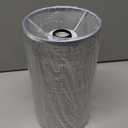 Woderdeng Touch Control Table Lamp - 3-Way Dimmable Bedside Lamps with USB Port and Outlet, Nightstand Lamp for Bedroom Decor, Light Grey