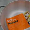 IMUSA Caldero Stock Pot with Aluminium Lid 2QT, Cast Aluminum, Perfect for Serving Small Groups, Riveted Handles, Made in Colombia, Silver