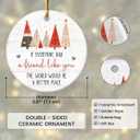 3 x Friend Ornaments for Women 2025 - If Everyone Had A Friend Like You, The World Would Be A Better Place, Friendship Ornaments for Christmas Tree, Meaningful for Friends Bestie Women