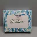 Dolicer 2 Packs 6FT Artificial Eucalyptus Garland with LED Light String, Faux Greenery Garland Hanging Fake Silver Dollar Eucalyptus Leaves Vines for Wedding Backdrop Arch Table Wall Party Home Decor