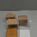 Lufia Wood Bed Furniture Risers 3 Inch, Solid Pine Wood Furniture Risers: Enhance Durability, Comfort, and Style with Effortless Installation and Added Functionality