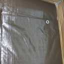 Amazon Basics Multi Purpose Waterproof Poly Tarp Cover, 20 X 20 FT, 10MIL Thick, Brown/Silver, Pack of 1