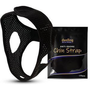Anti Snore Chin Strap - Anti-Dry Mouth Chin Strap for CPAP Users - Stop Noise - Snoreless Sleeping Solution for Men and Women - Breathing Aid for Snoring
